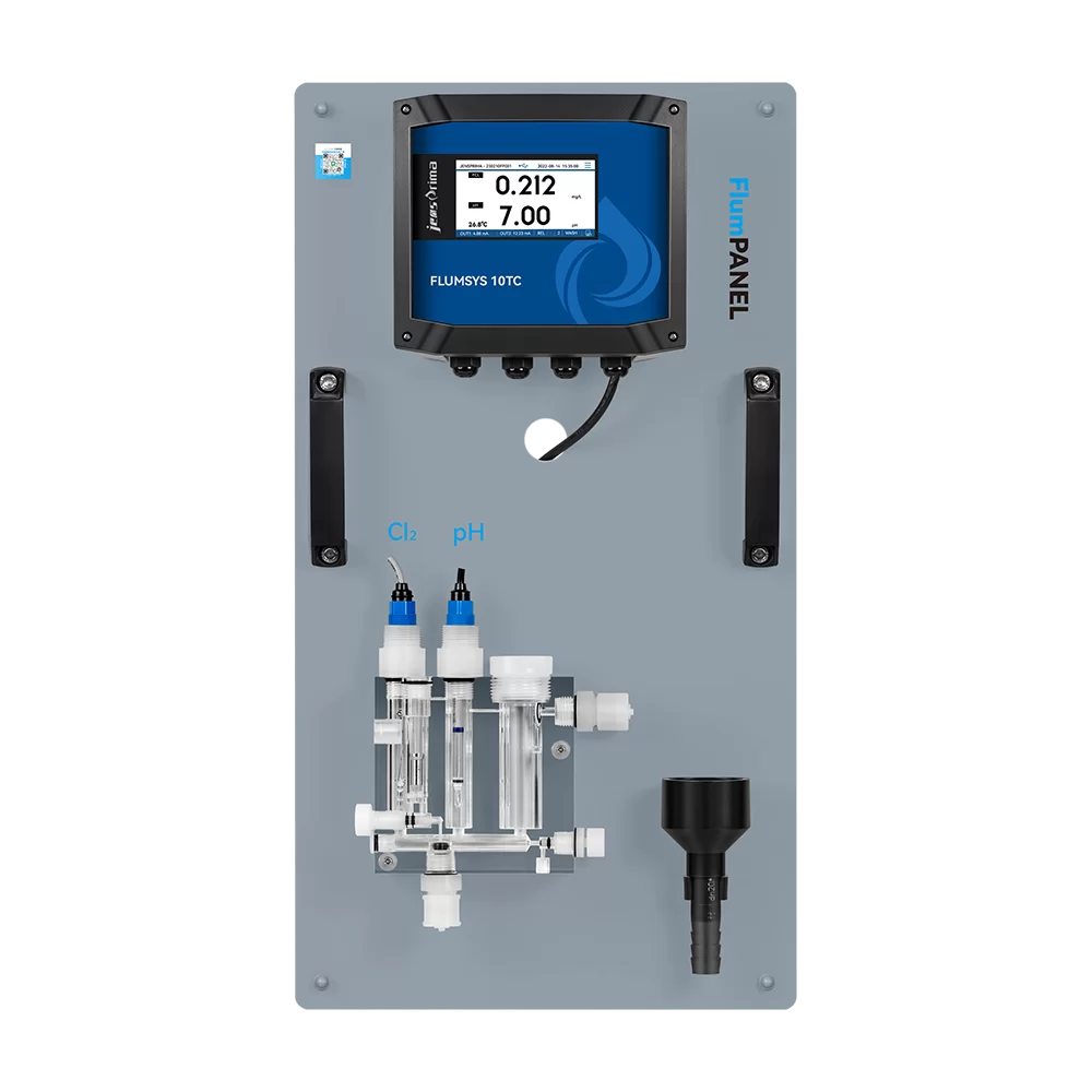 Dual-Parameter Water Quality Analyzer Flumsys 10TC-F1P1