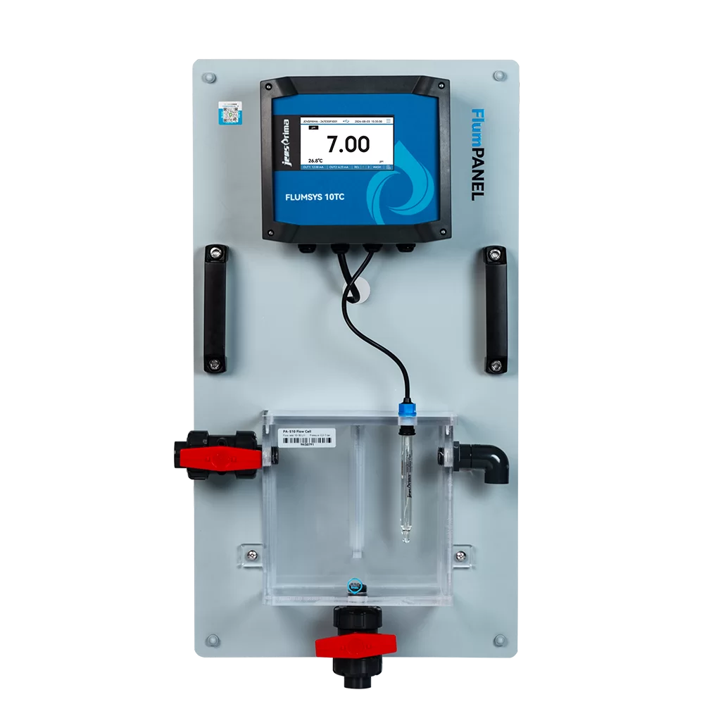 Panel-mounted Online pH Analyser