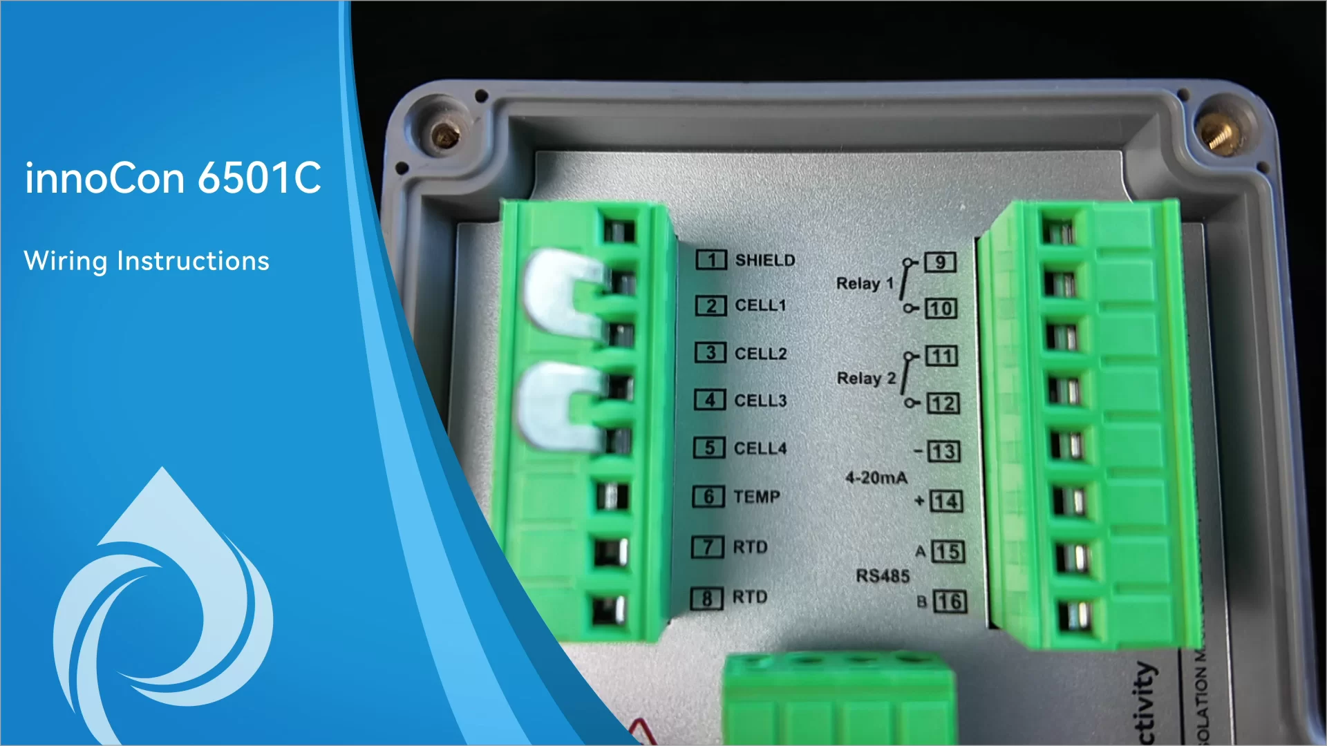 InnoCon 6501C Wiring Instructions